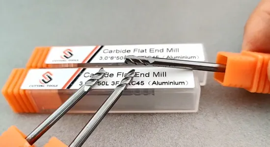 R End Mill of R Angle R3.0*8.0*50mm Milling Cutter for Cutting Stainless Steel